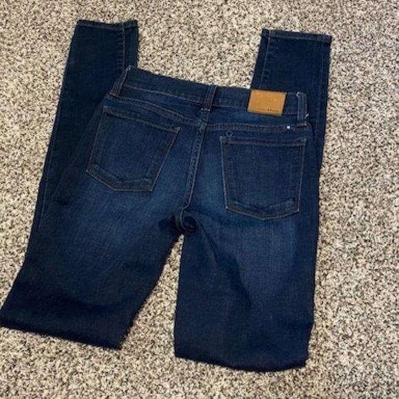 LUCKY BRAND * Dark Wash BROOKE SKINNY * Stretch JEANS * 00 / 24 R * EUC - Picture 7 of 9